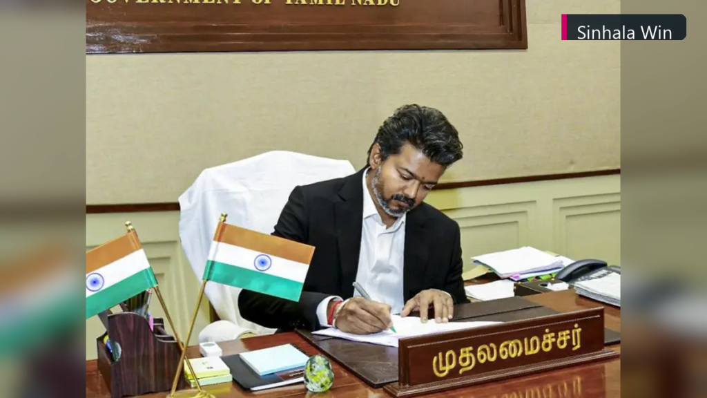 තමිල්නාඩු නව මහ ඇමති ලෙස ජෝෂප් විජේ දිවුරුම් දෙයි