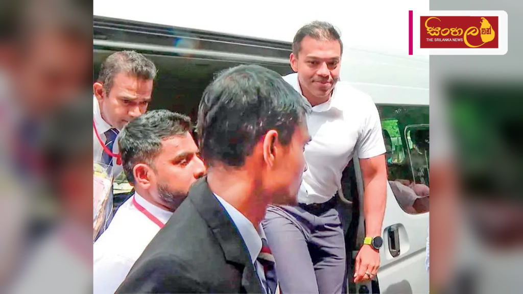 යෝෂිත රාජපක්ෂ ඇප මත මුදා හැරේ: විදෙස් ගමන් තහනම්