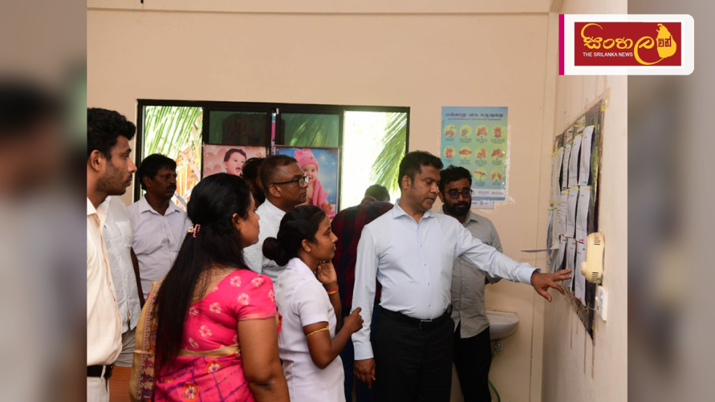 උතුරු දූපත්වල සෞඛ්ය සේවාවන් ශක්තිමත් කිරීමට සෞඛ්ය අමාත්යවරයාගෙන් ක්ෂේත්ර නිරීක්ෂණයක් උතුරු දූපත්වල සෞඛ්ය සේවාවන් ශක්තිමත් කිරීමට සෞඛ්ය අමාත්යවරයාගෙන් ක්ෂේත්ර නිරීක්ෂණයක්