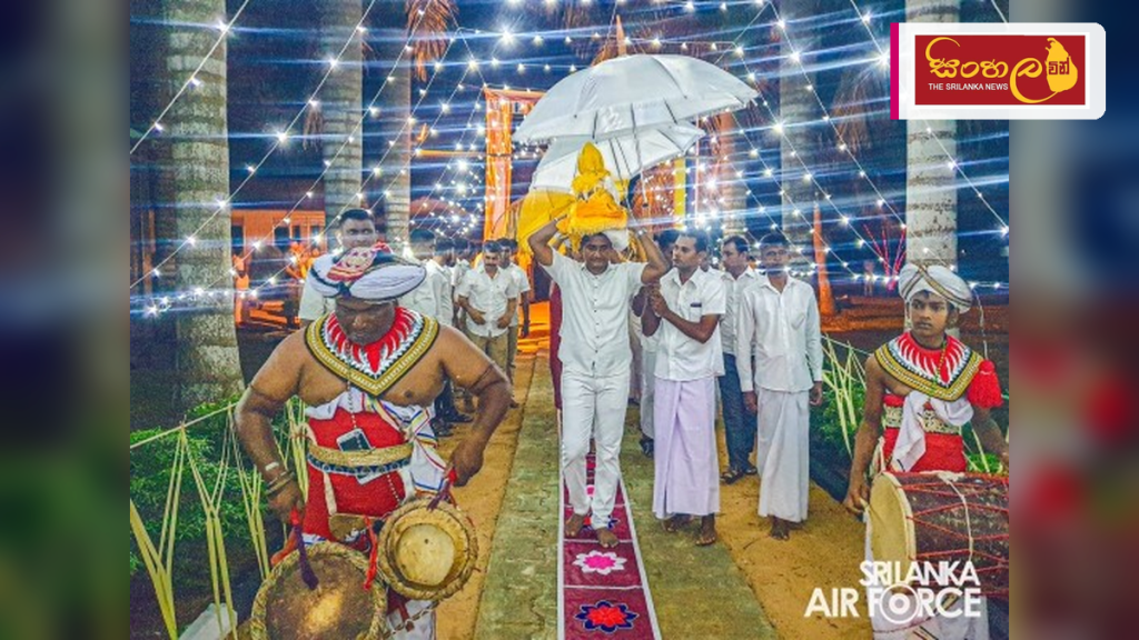 වීරවිල ගුවන් හමුදා කඳවුරේ වාර්ෂික පිරිත් පිංකම පැවැත්වේ