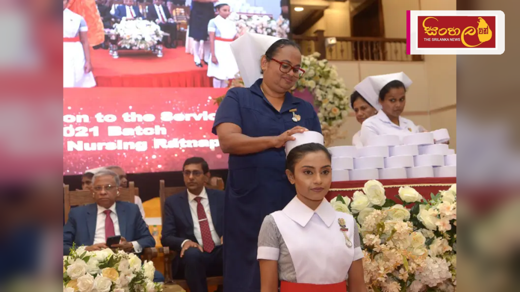 රුවන්පුර හෙද විදුහලේ සිසු හෙද හෙදියන් 121ක් සේවයට කැපවෙයි