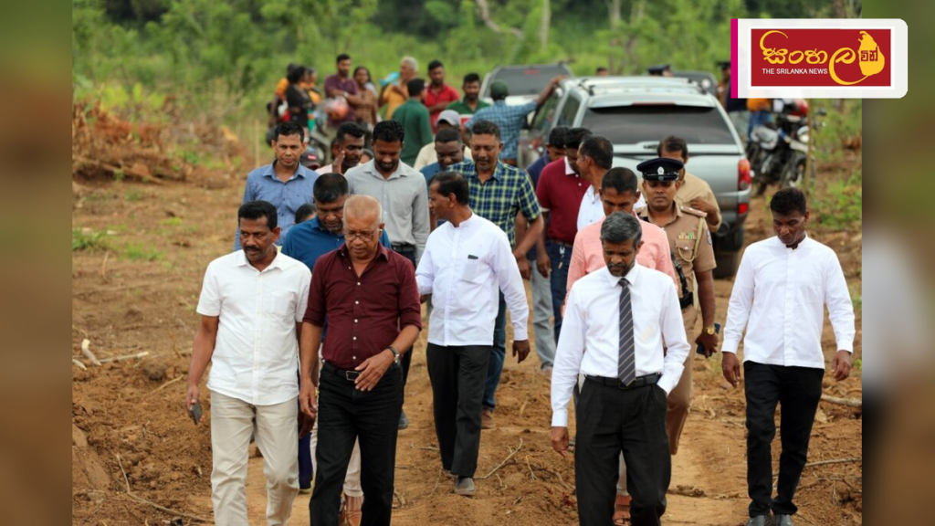 ඩිත්ව සුළි කුණාටුවෙන් අවතැන් වූවන්ට ඉඩම් සහ නිවාස ආධාර