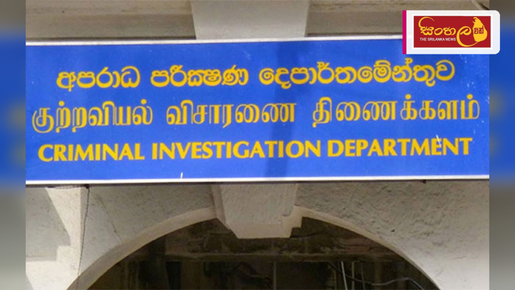 කොළඹ සහ තදාසන්න ප්‍රදේශවල ක්‍රියාත්මක වූ පැහැරගැනීම් ජාලයක තොරතුරු හෙළිවේ