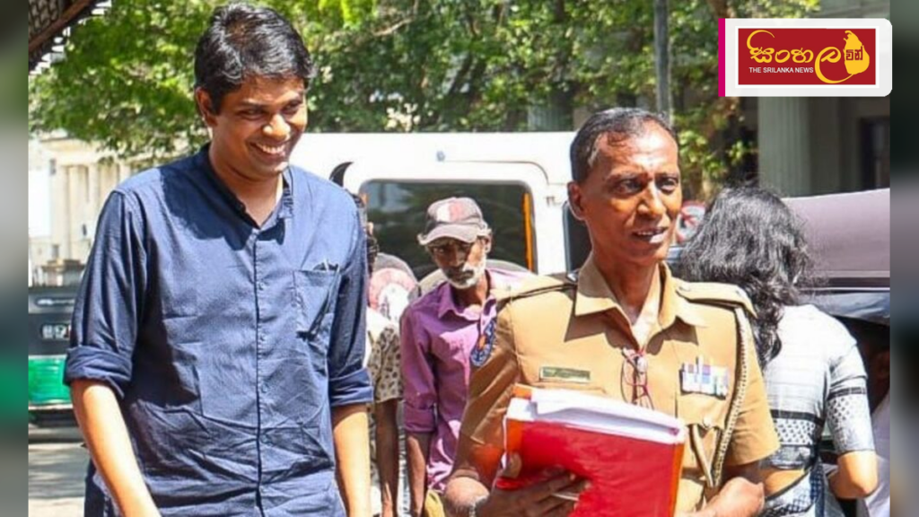 පාර්ලිමේන්තු මන්ත්‍රී අර්ච්චුනා රාමනාදන් මහතාට වරෙන්තු