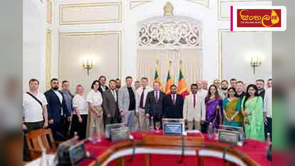 රුසියානු ව්‍යාපාරික දූත පිරිසක් ශ්‍රී ලංකාවේ සංචාරයක
