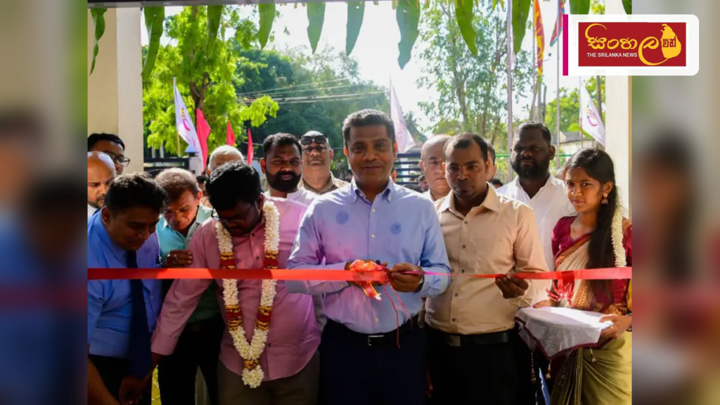 වසර 35කට පසු මඩකලපුව කළුවාන්චිකුඩියට නව තැපැල් කාර්යාලයක්