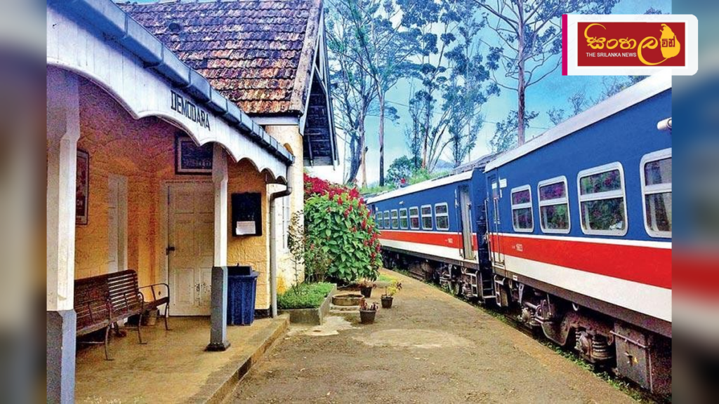Headline: දුම්රිය සේවකයින්ට රාජකාරි වේලාවේදී සමාජ මාධ්‍ය භාවිතය තහනම් Intended image subject: Sri Lanka Railway train Story summary: රාජකාරි වේලාව තුළ ෆේස්බුක්, වට්ස්ඇප් සහ ටික්ටොක