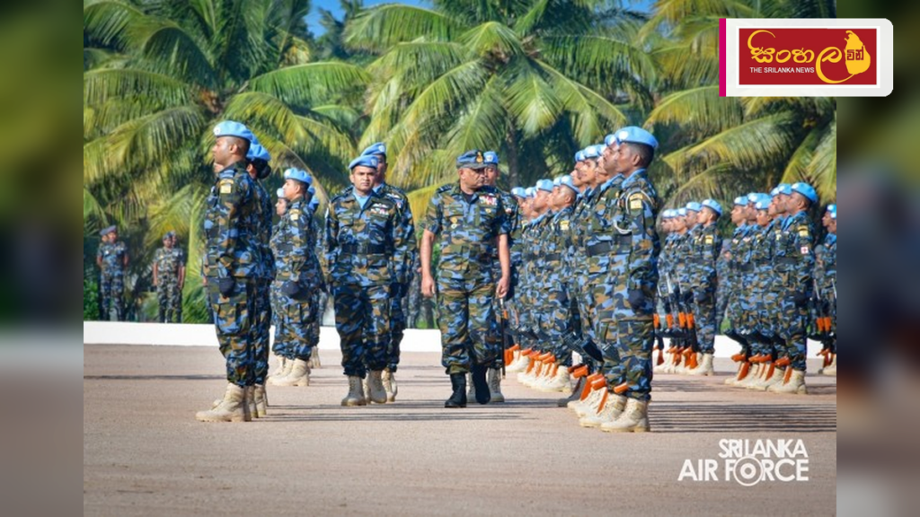 Headline: මධ්‍යම අප්‍රිකානු සාම සාධක මෙහෙයුමේ ශ්‍රී ලංකා ගුවන් හමුදා ඒකකයට වසර 12ක් පිරෙයි Intended image subject: Sri Lanka Air Force peacekeeping contingent in Central African Re
