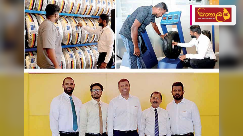 Headline: කුරුණෑගල නව ‘S-I-S’ අලෙවිසලකින් සියැට් ජාලය පුළුල් වෙයි Intended image subject: CEAT Shop-in-Shop outlet in Kurunegala Story summary: බස්නාහිර පළාතෙන් පිටත අලෙවි ජාලය ශක්