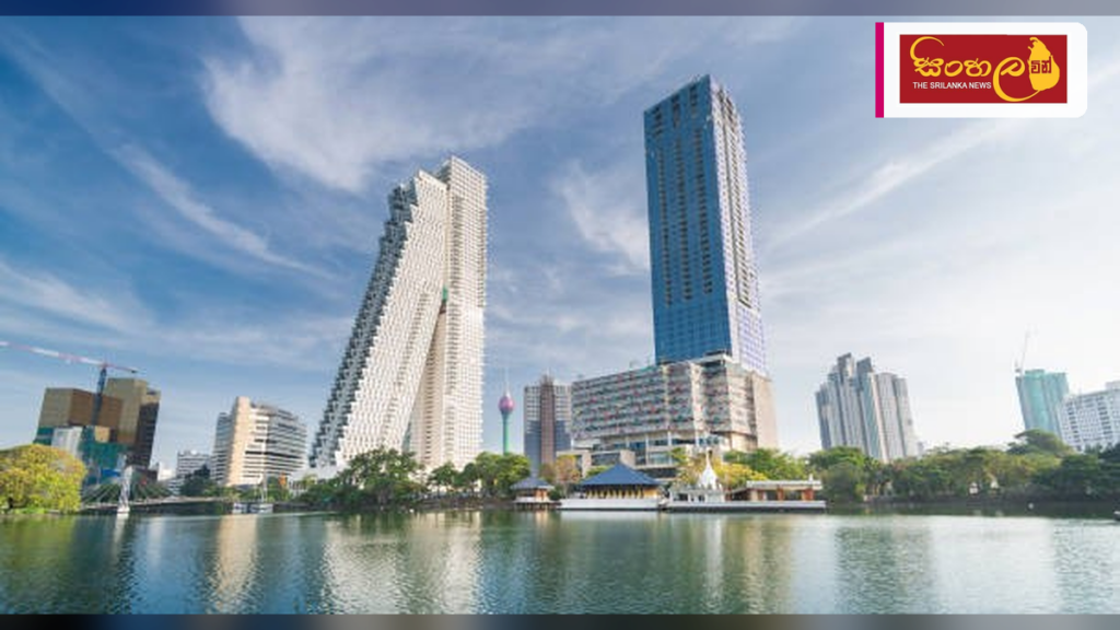 සේවා අංශයේ කැපී පෙනෙන වර්ධනයක්: PMI දර්ශකය 65.6 දක්වා ඉහළට Headline: සේවා අංශයේ කැපී පෙනෙන වර්ධනයක්: PMI දර්ශකය 65.6 දක්වා ඉහළට Intended image subject: Colombo city business district skyline Story summary: ශ්රී ලංකාවේ සේවා අංශයේ ක්රියාකා