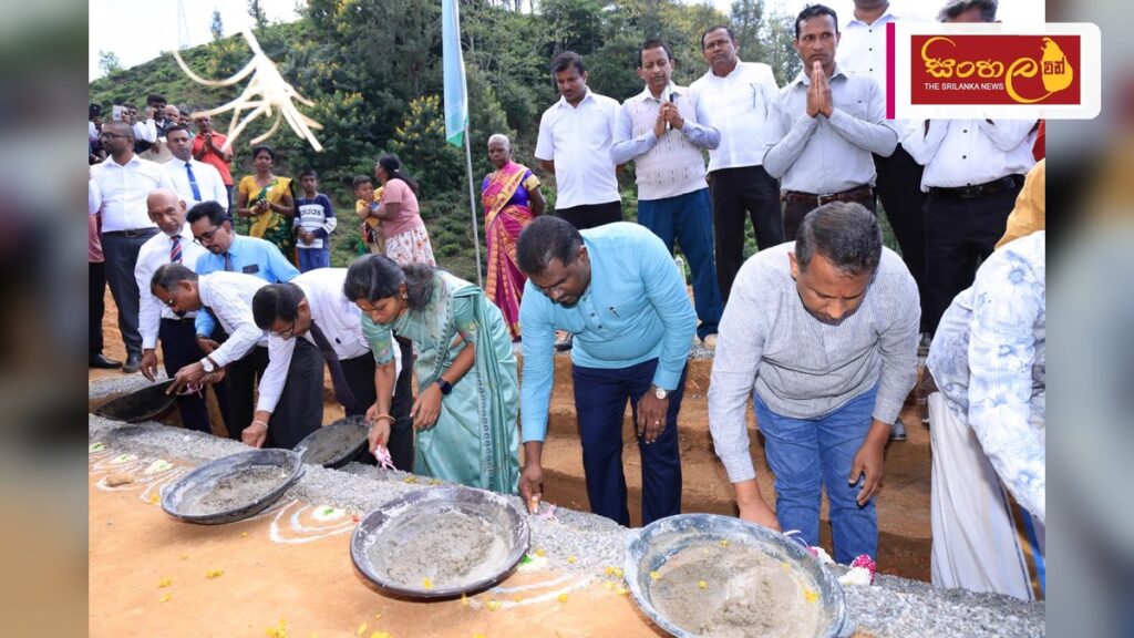 Headline: බදුල්ලේ නිවාස අහිමි වූ 237 ක් සඳහා නව නිවාස ඉදිකිරීමට) Intended image subject: Minister Samanthi Vitharana Story summary: බදුල්ල දිස්ත්‍රික්කයේ ආපදාවලට ලක්ව නිවාස අහිමි ව