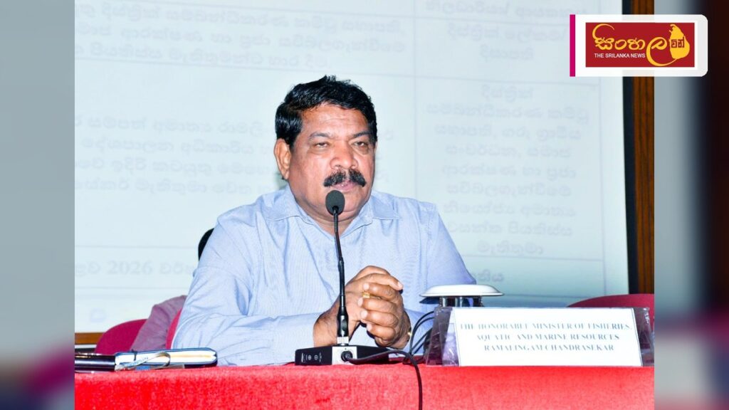 කච්චතිව් ගැටලුව: ඉන්දීය ශ්රේෂ්ඨාධිකරණයේ නිරීක්ෂණය අමාත්ය රාමලිංගම් චන්ද්රසේකර් අගයයි Headline: කච්චතිව් ගැටලුව: ඉන්දීය ශ්රේෂ්ඨාධිකරණයේ නිරීක්ෂණය අමාත්ය රාමලිංගම් චන්ද්රසේකර් අගයයි Intended image subject: Minister Ramalingam Chandrasekar Story summary: ඉන්දීය ධීව