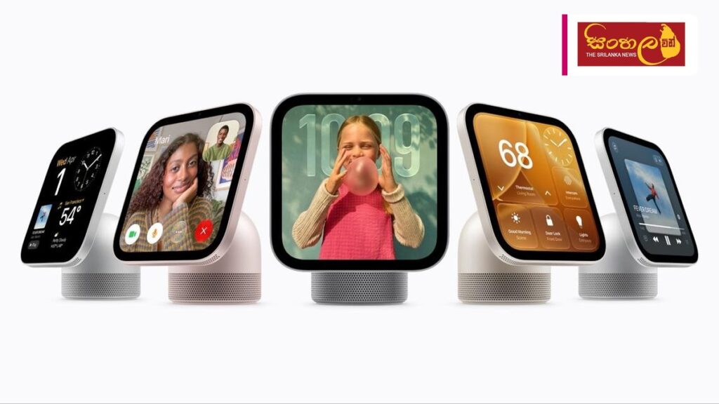 නිවසේ පාලන මධ්යස්ථානයක් ලෙස ක්රියා කරන Apple ‘HomeView’ ස්මාර්ට් හබ් එක එළිදැක්වේ Headline: නිවසේ පාලන මධ්යස්ථානයක් ලෙස ක්රියා කරන Apple 'HomeView' ස්මාර්ට් හබ් එක එළිදැක්වේ Intended image subject: Apple HomeView smart hub device Story summary: Apple සමාගම විස
