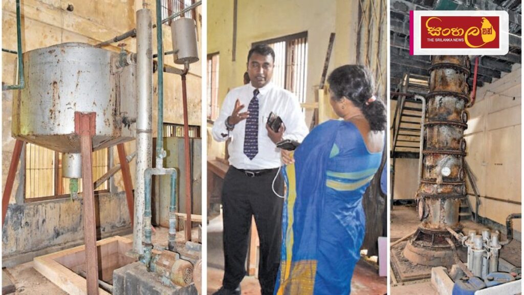 Headline: යාපනයේ තික්කම් මධ්‍යසාර නිෂ්පාදනාගාරය යළි විවෘත කිරීමට පියවර Intended image subject: Thikkam Distillery building in Jaffna Story summary: වසර ගණනාවක් අකර්මන්‍යව පවතින යාප