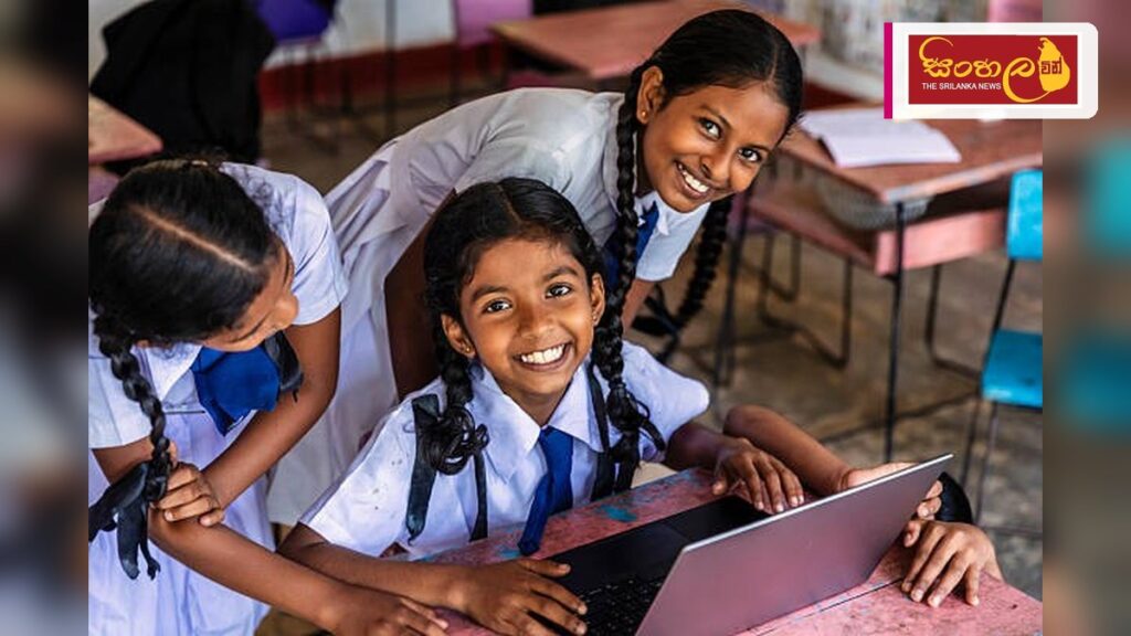 Headline: අන්තර්ජාල පහසුකම් නොමැති පාසල් 334කට වයිෆයි පහසුකම් ලබාදීමට පියවර Intended image subject: Sri Lankan school classroom Story summary: සාමාන්‍ය විදුලි සංදේශ ජාල මගින් අන්තර