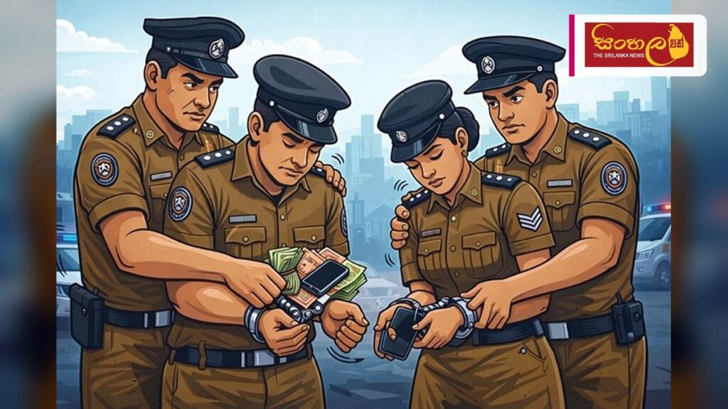 රුපියල් 100ක අල්ලසක් ගත් රථවාහන කාලසටහන් නිලධාරියෙක් අත්අඩංගුවට Headline: රුපියල් 100ක අල්ලසක් ගත් රථවාහන කාලසටහන් නිලධාරියෙක් අත්අඩංගුවට Intended image subject: Sri Lanka Police or Bribery Commission office sign Story summary: ගම්පහ ප්රාදේශීය