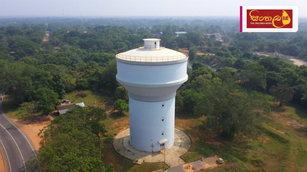 අනුරාධපුරයේ ප්රදේශ කිහිපයකට අද පැය 8ක ජල කප්පාදුවක් Headline: අනුරාධපුරයේ ප්රදේශ කිහිපයකට අද පැය 8ක ජල කප්පාදුවක් Intended image subject: National Water Supply and Drainage Board water tank or pipe maintenance Story summary: අත්යව